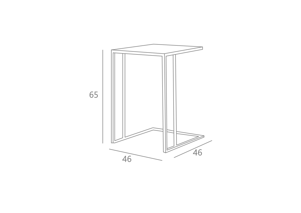 Life Tall Side Table